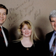 Marianne Stebbins as a young GOP activist in 1993 with Rod Grams, a Minnesota congressman, and Newt Gingrich. Stebbins had volunteered on Grams’ campaign.
